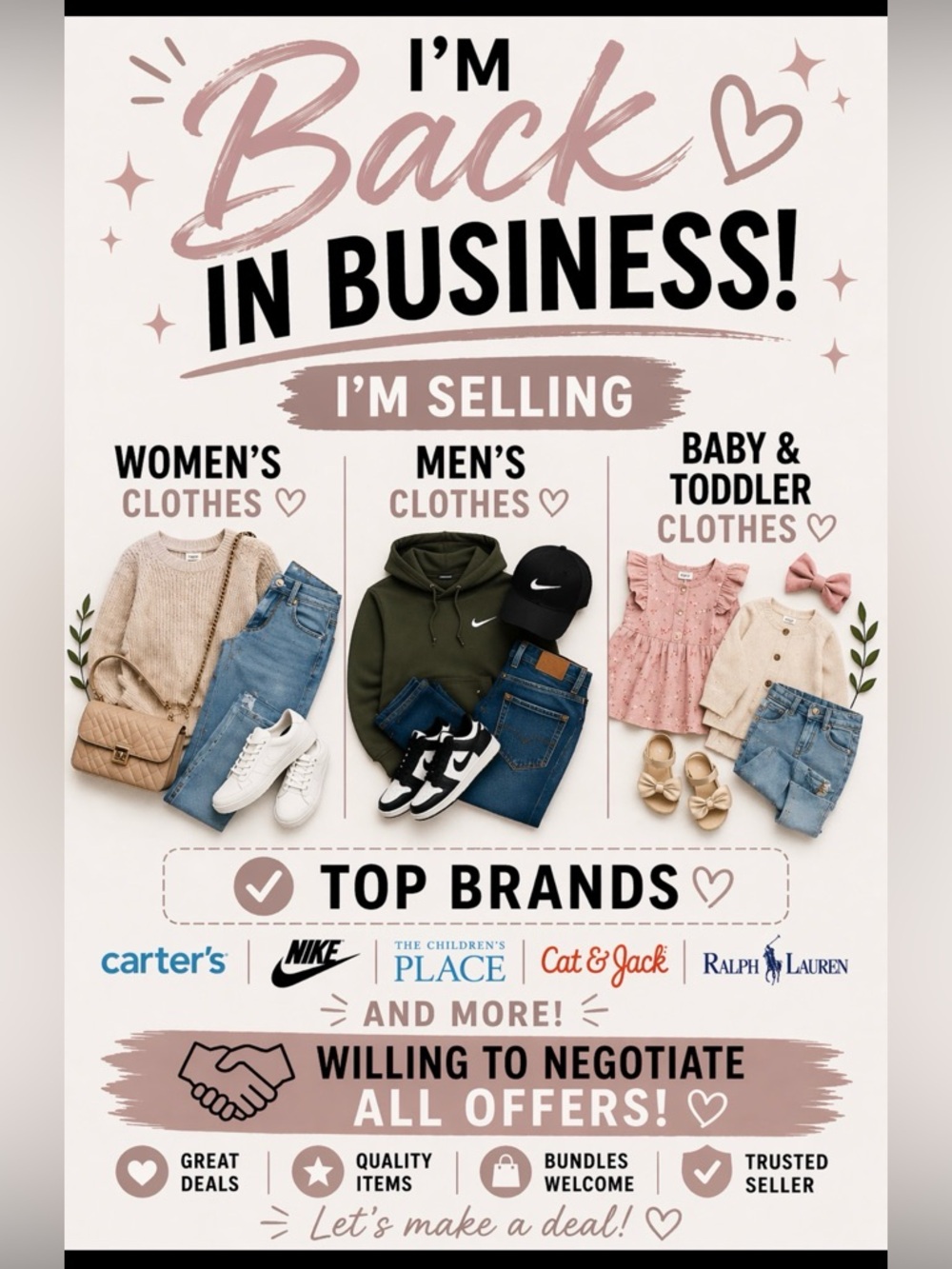 Back in Business - Neutral Women's Outfit Bundle